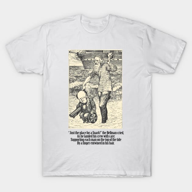 The Bellman - The Hunting Of The Snark T-Shirt by The Blue Box